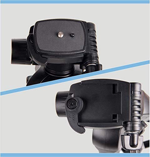 Regetek 44Mm Tripod Quick Release Qr Plate Replacement Camera Mounting Adapter For Victiv T72, T64, T57 Polam-Foto 55", Ambico, Vista Explorer 60”, Sony, Sunpak, Ravelli, Targus Velbon (Pack Of 2) #TOP3