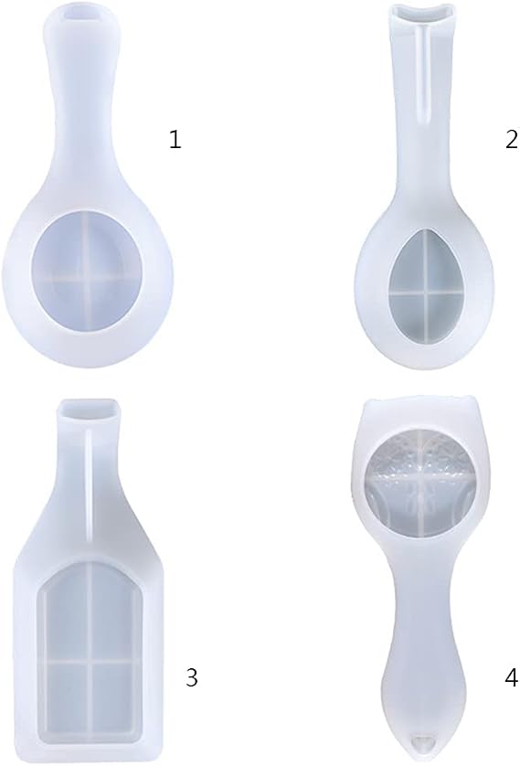 Resin Molds, Spoon Fork Holder Pad Epoxy Resin moldss Spatula Rack Utensil Tray Silicone moldss