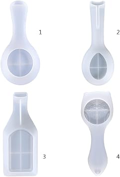 Resin Molds, Spoon Fork Holder Pad Epoxy Resin moldss Spatula Rack Utensil Tray Silicone moldss