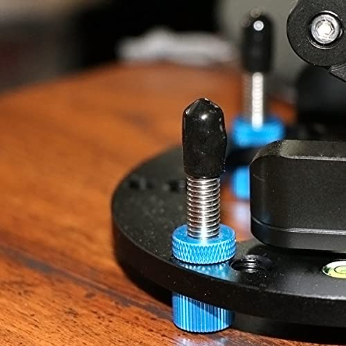 Image of 50pcs Vinyl Flexible End Caps, Rubber End Caps | Black Bolt Screw Thread Protector Safety Cover (1 /4 Inch 6.5 mm)