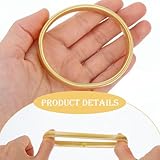 Larrel 6PCS Sleeve Garters for Women and Men, Anti-Slip Sleeve Holders, Metal Armbands, Elastic Shirt Sleeves Holders for Hold Up Sleeves and Band Stretch Garters (Gold, Silver, Black) - Image 3