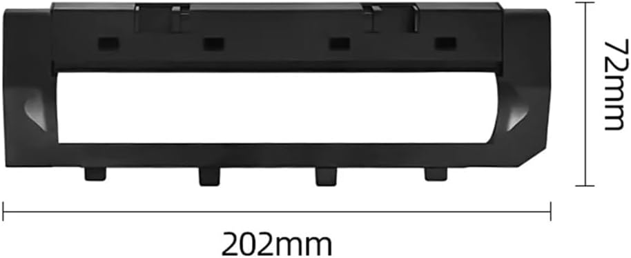 Main Brush Cover for Roborock Qrevo Curv/Qrevo Edge/Saros 10R/Saros 10/Qrevo Curv S5X/ Qrevo Edge S5A Robot Vacuum Roborock Saros 10R Brush Cover Brush Guard