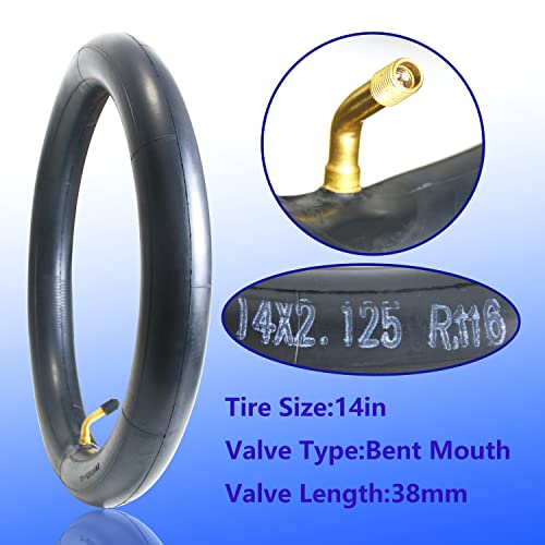 Zhuge 14X2.125 Bike Folging Tyre For Gas Electric Scooters 14 Inch E-Bike Wheel Tire, Replacement Wheels Durable And Strong, Electric Bike Parts, Bike Tire For Electric Scooter Bike #TOP4