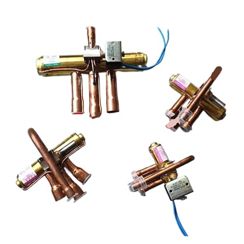 Vierwege- Wärmepumpe, kompatibel mit Sanhua, Umkehrventil mit Spule AC220V 1- 5P Klimaanlage(SHF- 4H- 23U)