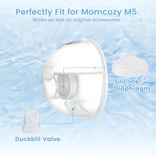 Repuestos para extractor de leche Momcozy M5 Hranio 12 piezas miniatura 3