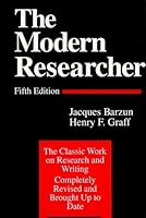 Modern Researcher - Fifth Edition B000KIPAPW Book Cover