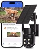 Heyall Outdoor Pet Camera for Dog: Stop Yard Digging While a...