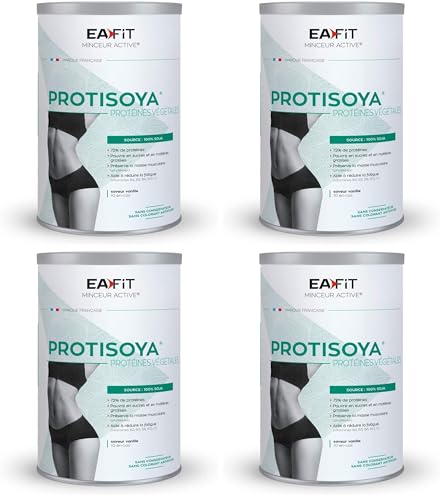 Protéine végétale SOJA EAFIT PROTISOYA Vanille vegan pour boisson minceur