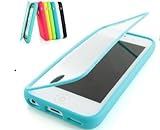 1 X Generic Premium Full Housing Case with Front and Back Protection and Built in Screen Protector for Apple iPhone 5C-Blue