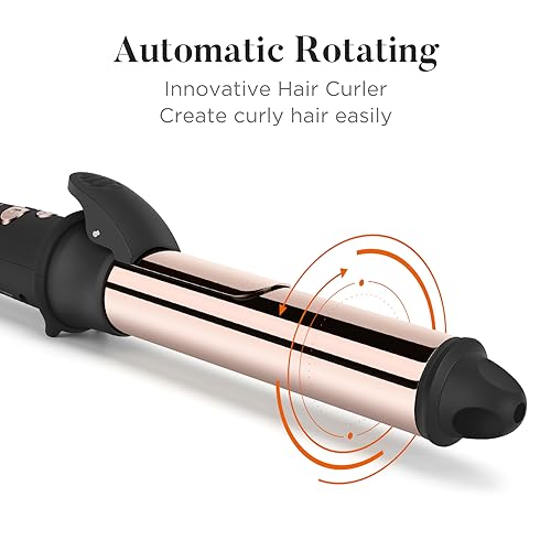 360-Rotating-Automatic-Hair-Curler-PARWIN-PRO-BEAUTY-25MM-Hair-Curling-Wand-Nano-Titanium-Coating-Curling-Tongs-Rotating-Curling-Iron-with-LCD-Display-120-210