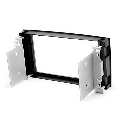 08-008o 2-DIN Marco de plástico para Radio para Volkswagen Touareg 2002-2010; T5 (Multivan, Caravelle, Transporter) 2003-2009