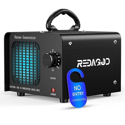 Redagod Ozone Generator Machine 4000 sq ft 120 Min Timer Black - image 1