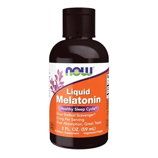 NOW Foods Liquid Melatonin Fast Absorption