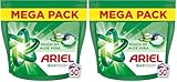 Ariel Pods 3en1, Lessive en Capsules, 50 Lavages, Avec Une Touche d’Aloe Vera, Action Détachante En 1 Seul Lavage, Dissolution Rapide Même à Froid, Fabriqué en France (Lot de 2)