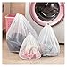 Kula do prania Siatka sznurka Mesh Torba do prania Nylonowa torba do mycia netto do bielizny Skarbarka Maszyny do ubrań Brak torby Organizacja Łatwy w użyciu (Size : S)