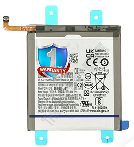 Image of THE BATTERY STORE Original EB-BS901ABY Battery for Samsung S22 5G SM-S901B Battery with 1 Year Warranty and high Capacity Battery Backup.(for S22 5G BS901ABY)