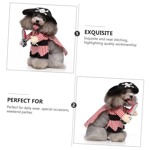 Disfraz para perro tamaño M, multicolor miniatura 4