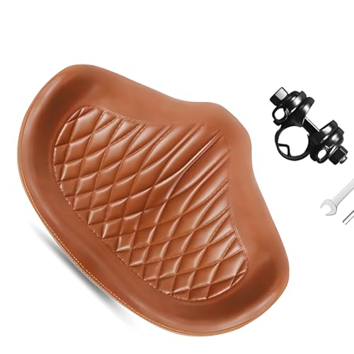 Selle de vélo large et confortable avec housse respirante pour vélo d'exercice