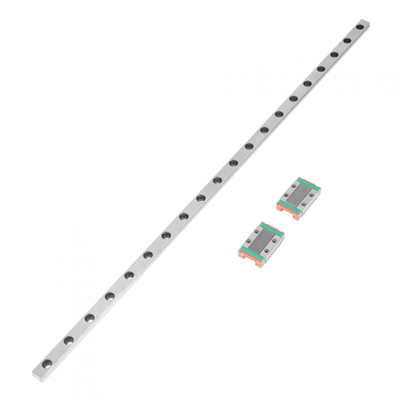 Mini Linear Linear Guides, 400mm 9mm Ball Rail Rail with 2 LML9B Sliders, Linear Rail for Precision Gauges, and Small Linear Slide Devices etc