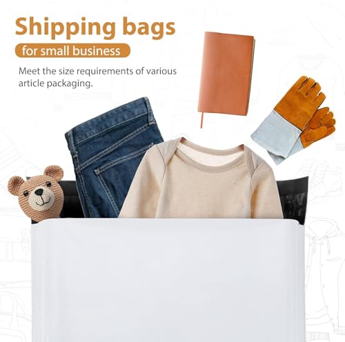 Image of Metronic Poly Mailers 24x24 100PC White, Extra Large Shipping Bags Mailing Envelopes with Strong Adhesive, 2.5Mil Thick Mailers Poly Bags for Shipping, Mailing Bag Packaging Bag for Small Business