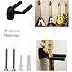 Gitarren Haken Gitarrenständer Wand Halterung 2 Stück für Akustikgitarre, klassische Gitarre, E-Gitarre, Bass, Ukulele(5 Pack Gitarre Plektrum Plektron Picks)