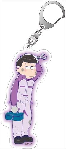 Amazon おそ松さん 一松 アクリルキーホルダー 空港柄 アニメ 萌えグッズ 通販