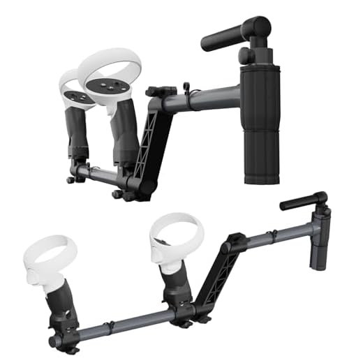 Adjustable VR Gun Stock for Meta Quest