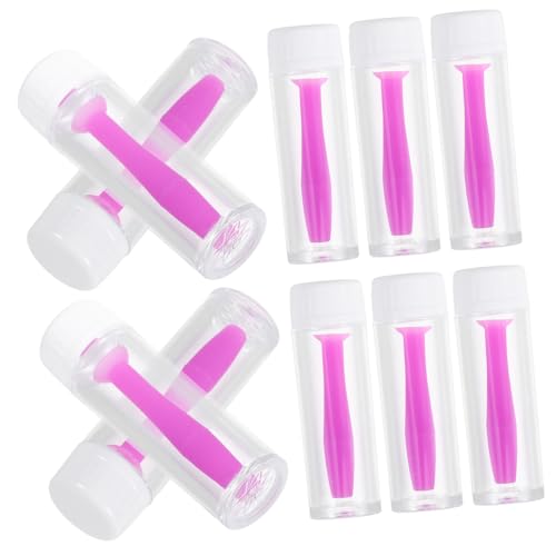 BCOATH 10pcs Silicone Remover Lens Stick Reusable Travel Applicator Cleaner for Daily Use