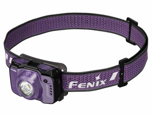 Fenix HL12R V2.0 Scheinwerfer, USB-C wiederaufladbar, eingebauter Akku, 500 Lumen, leicht, 72,5 g, IP66 wasserdicht (Lila) Fenix HL12R V2.0 Scheinwerfer, USB-C wiederaufladbar, eingebauter Akku, 500 Lumen, leicht, 72,5 g, IP66 wasserdicht (Lila)