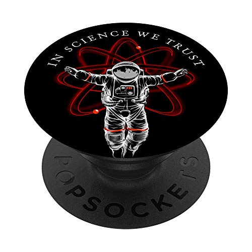 In Science We Trust Atheist Astronaut, Humanist PopSockets PopGrip: Swappable Grip for Phones & Tablets