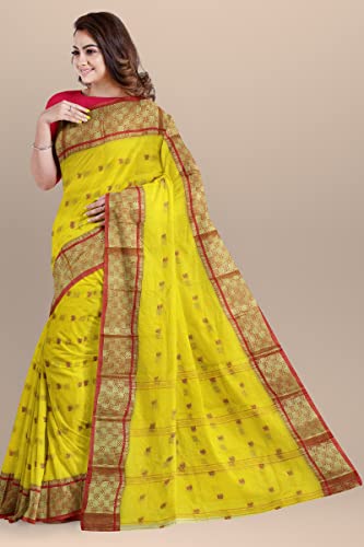 Image of Woven Tangail Pure Cotton Saree