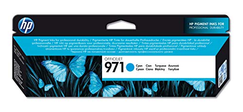 Encre HP 971 cyan jaune CN622AE CN624AE pour impression couleur de bureau - 2