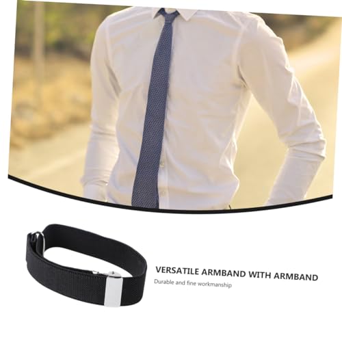 RORPOIR 1 Pair Versatile Armband Elastic Armband Blouse for Women Bracelets for Garters for Men Shirt Holders for Men Simple Polyester Miss