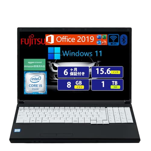 Amazon.co.jp: 【整備済み品】 富士通ノートパソコン FUJITSU LIFEBOOK