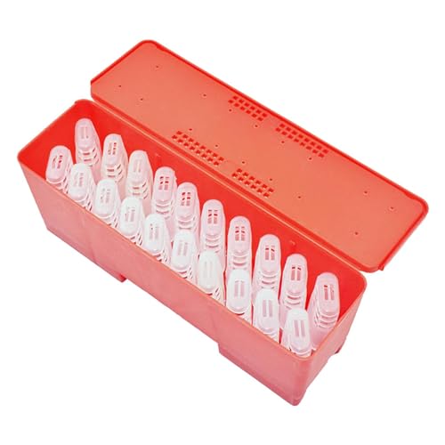 Geavonyg Solución Práctica Suministros De Apicultura Caja Transporte Jaulas Cría Cría Abejas Jaula King