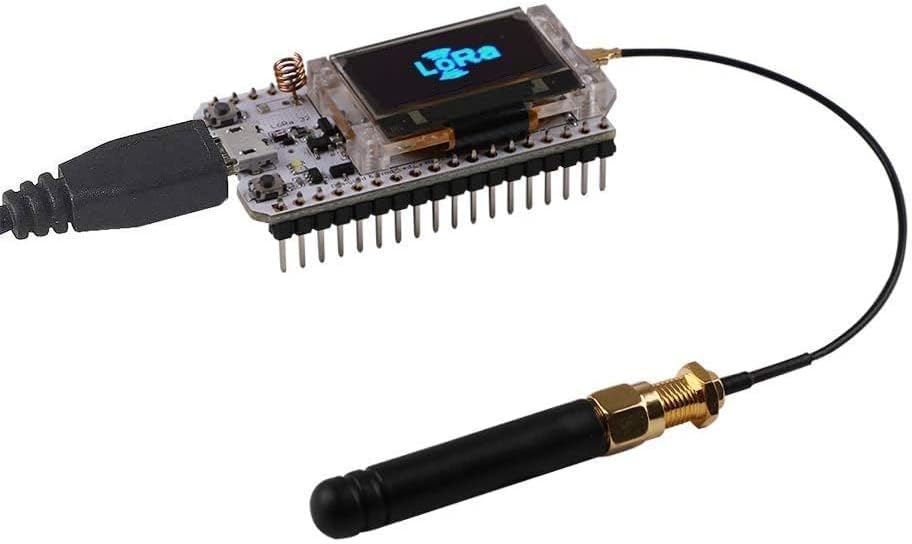 WANGCL 868MHz - 915MHz Lora SX1276 Development Board 0.96 OLED Display ESP32 WIFI HTIT Bluetooth Board Development IOT Module For Arduino