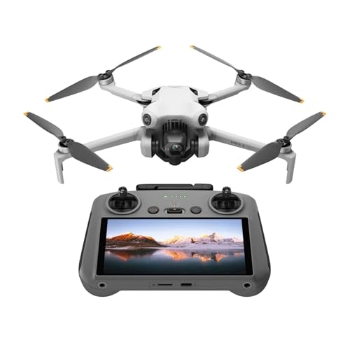 DJI Mini 4 Pro (con DJI RC 2), mini drone pieghevole per adulti con fotocamera in 4K, meno di 249 g,...