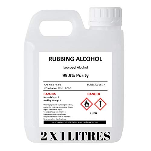 Jax of London IPA First Aid Antiseptic 99.9% Rubbing Alcohol - 2 Litre