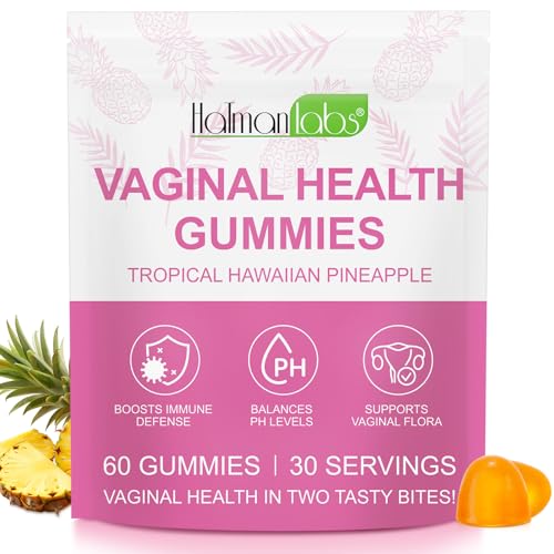 Image of newseel Vaginal Probiotics for Women,Ph Balance for Women,Feminine Balance Gummies,Womens Probiotic Vaginal Vitamins Supplement,Improve Immune,Promote Vaginal Health - 60 Pineapple Gummies