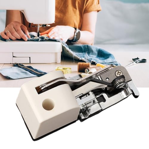 Pie prensatelas cortador lateral para máquina de coser miniatura 2