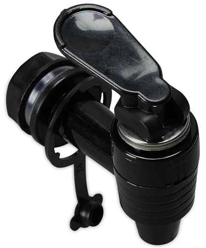 Image of RO Tap Set - Universal Water Purifier Tap - Black - Suitable for all RO /UV /UF water purifiers, water pots, and plastic cans (Pack of -2)