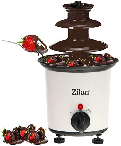 Schokoladenbrunnen | 200 ml | Leichte Reinigung | Hitzefest | Schokobrunnen | Fondue | Schokofondue | Schokofontäne | 10…