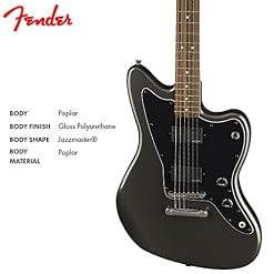 Squier Contemporary Active Jazzmaster GRM · Guitare électrique - Les Beatles, Paul McCartney, John Lennon, RIngo Starr, George Harrison Squier Contemporary Active Jazzmaster GRM · Guitare électrique – Image 3
