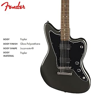 Squier Contemporary Active Jazzmaster GRM · Guitare électrique - Les Beatles, Paul McCartney, John Lennon, RIngo Starr, George Harrison Squier Contemporary Active Jazzmaster GRM · Guitare électrique – Image 3