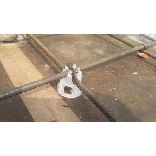 Image of B K Jagan & CO Cross Lock PVC Concrete Spacers Multi Cover Block for Beam /Column (CL-20=250PC)