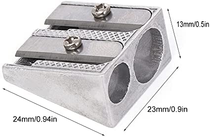 Taille-crayons,24 Pièces Monotrou Trou Taille-Crayon Petit Taille