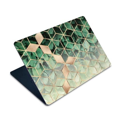 Skin vinyle feuilles et cubes paillettes pour MacBook Air 15 M2
