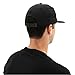 adidas Originals mens Trefoil Chain Flatbrim Snapback Cap, Black, One Size