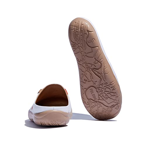 UIN Men's Painted Slipper Lightweight Comfort Mules Walking Casual Household Slip Ons Art Travel Shoes Malaga3