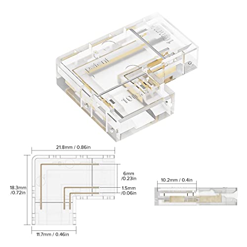 Tira LED COB CCT 32.8FT 640LED/m BTF-LIGHTING miniatura 6